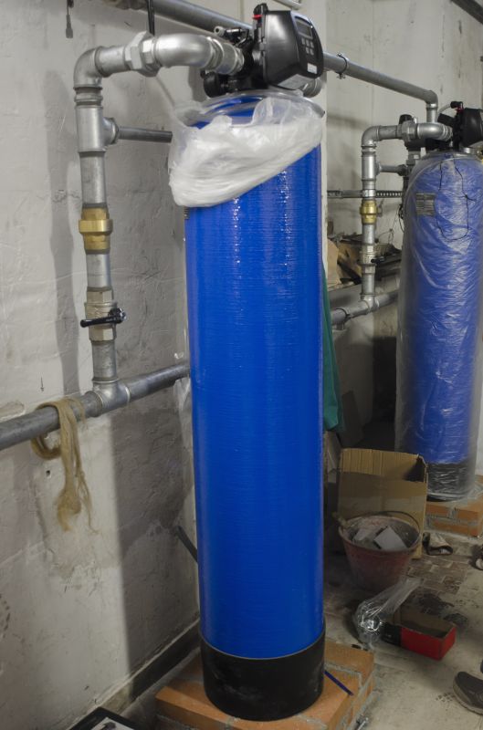 Commercial Water Softening Setup